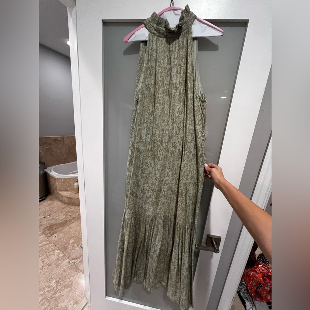 Cleobella Maxi Dress, Open Back Size M